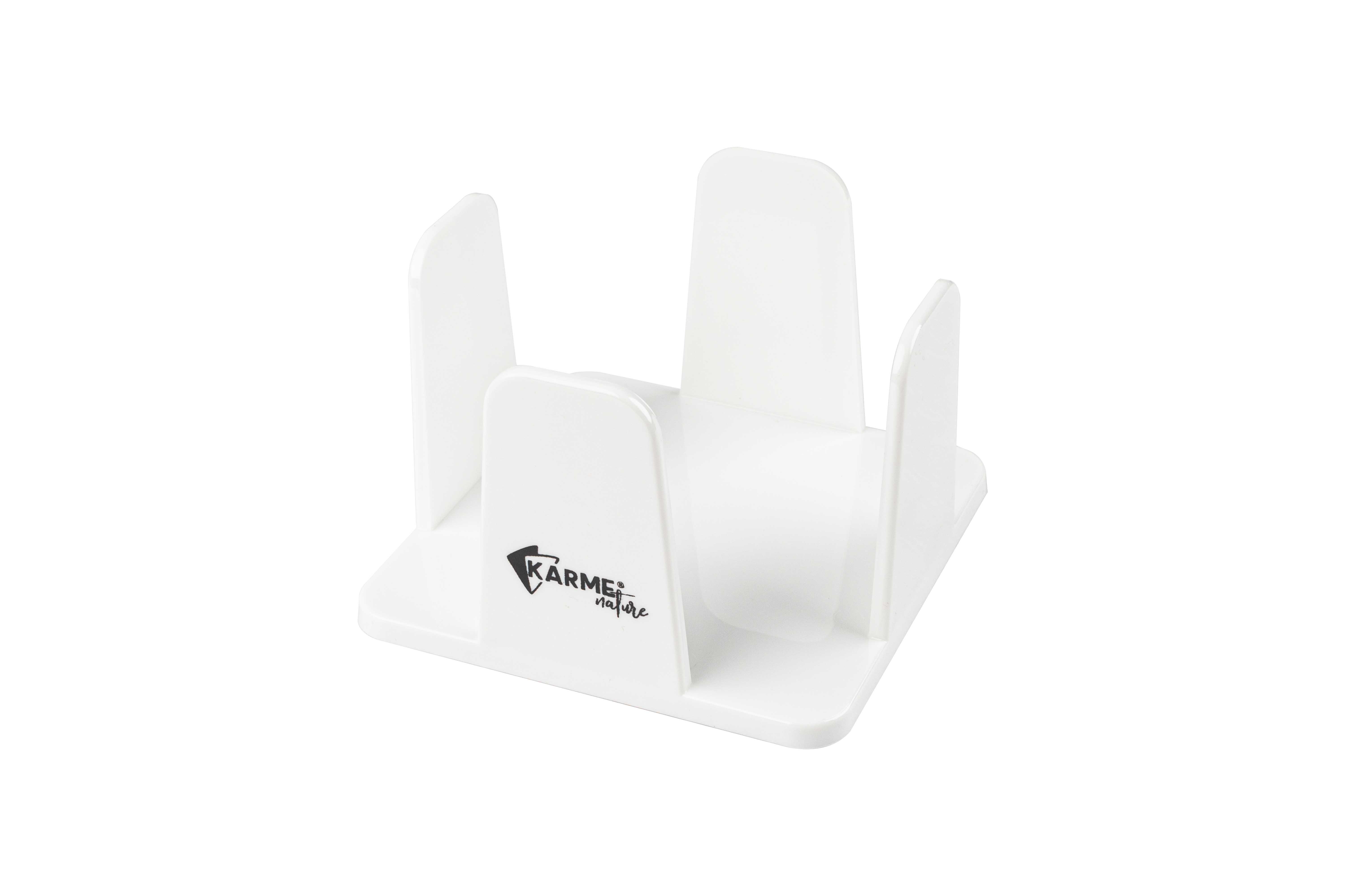 Servilletero PS 20x20cm Blanco -KARME.- 24uds