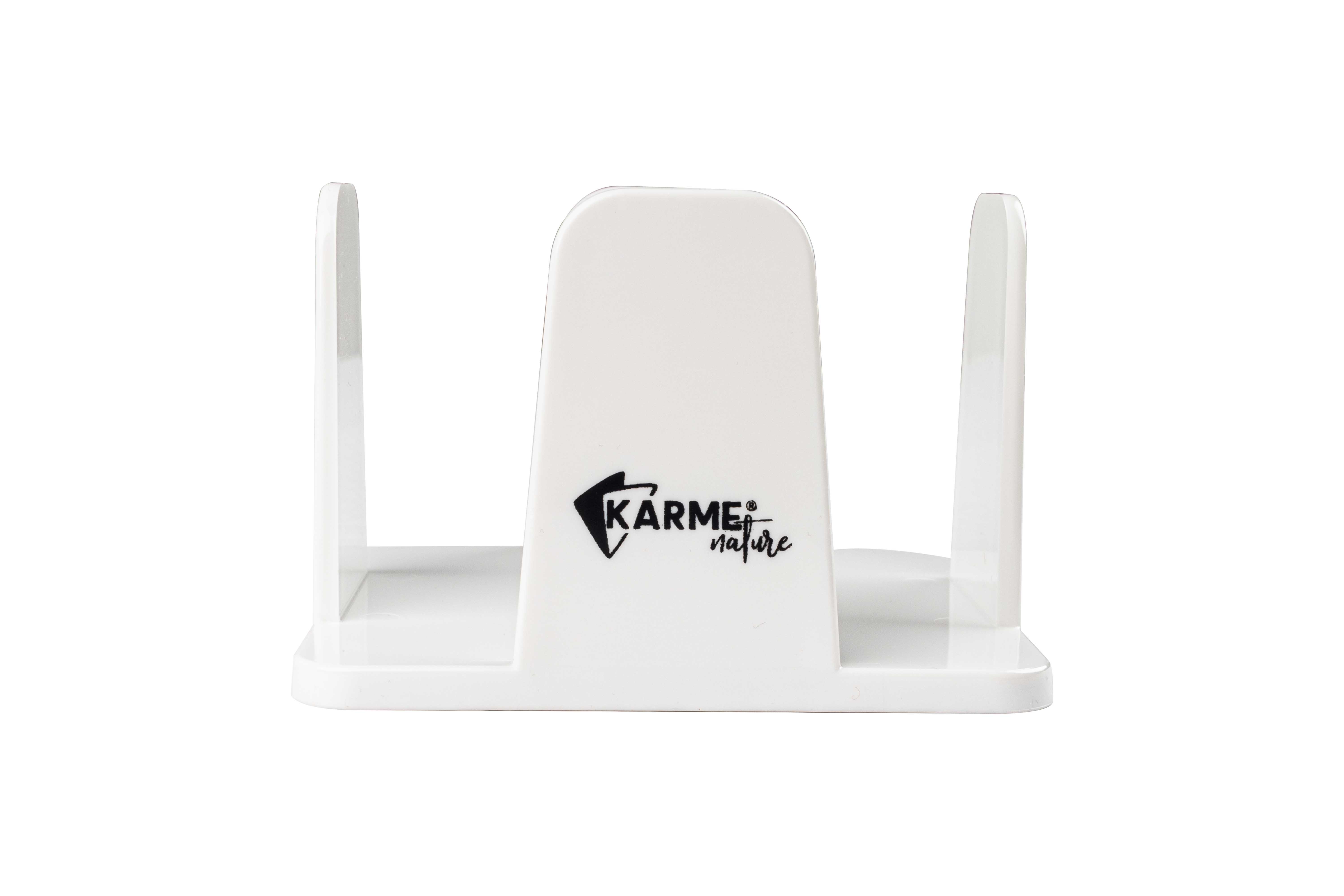Servilletero PS 20x20cm Blanco -KARME.- 24uds