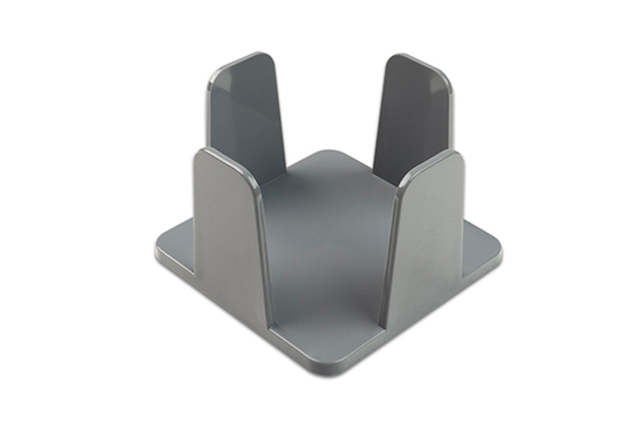 Servilletero PS 20x20cm Gris, 24uds
