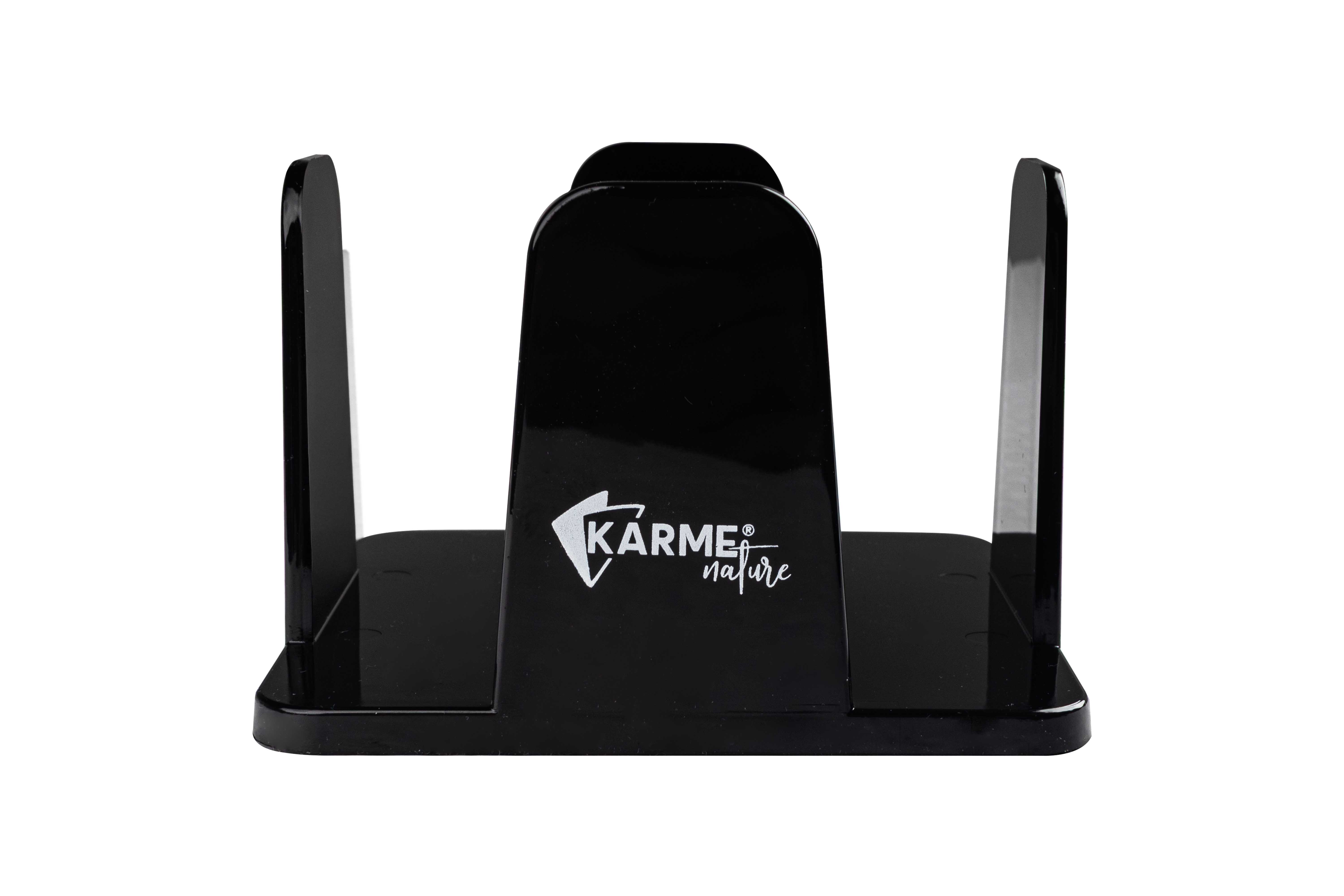 Servilletero PS 20x20cm Negro -KARME.- 24uds