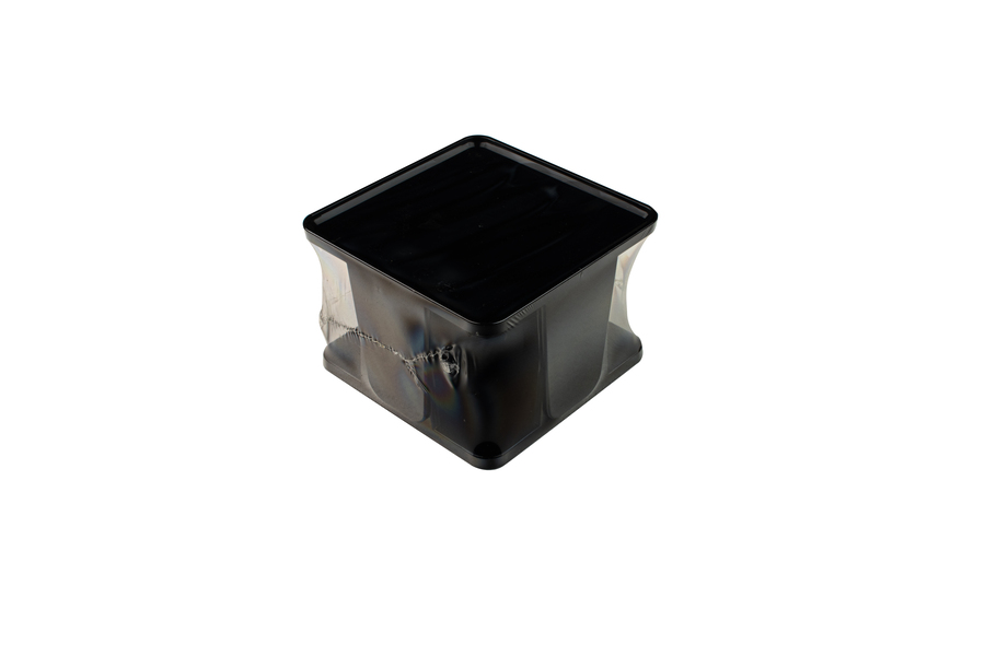 Servilletero PS 20x20cm Negro, 2uds 12pq