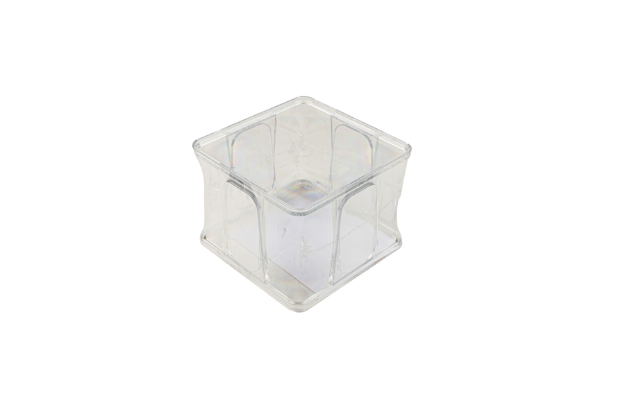 Servilletero PS 20x20cm Transparente, 2uds 12pq