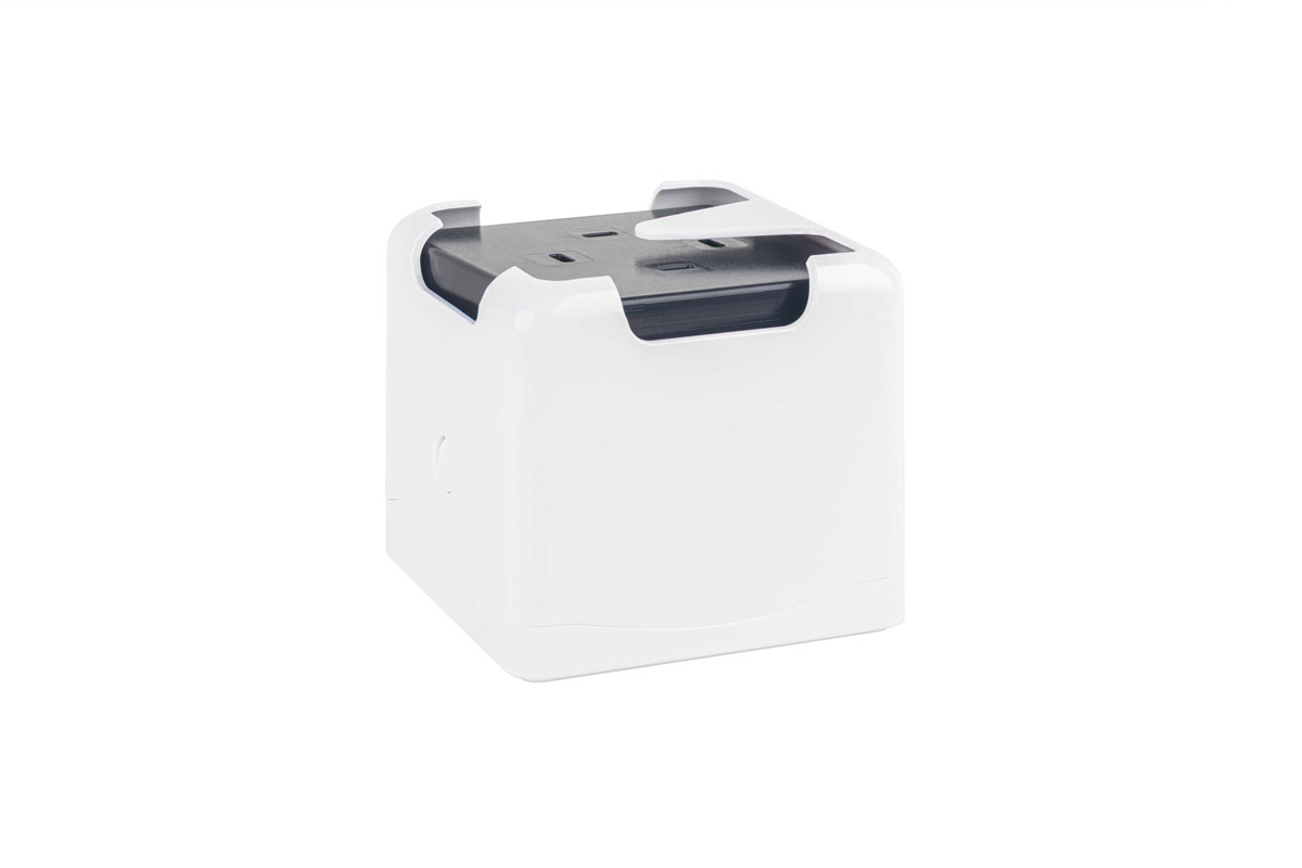 Servilletero WINDLOCK 20x20cm Blanco, 12uds.