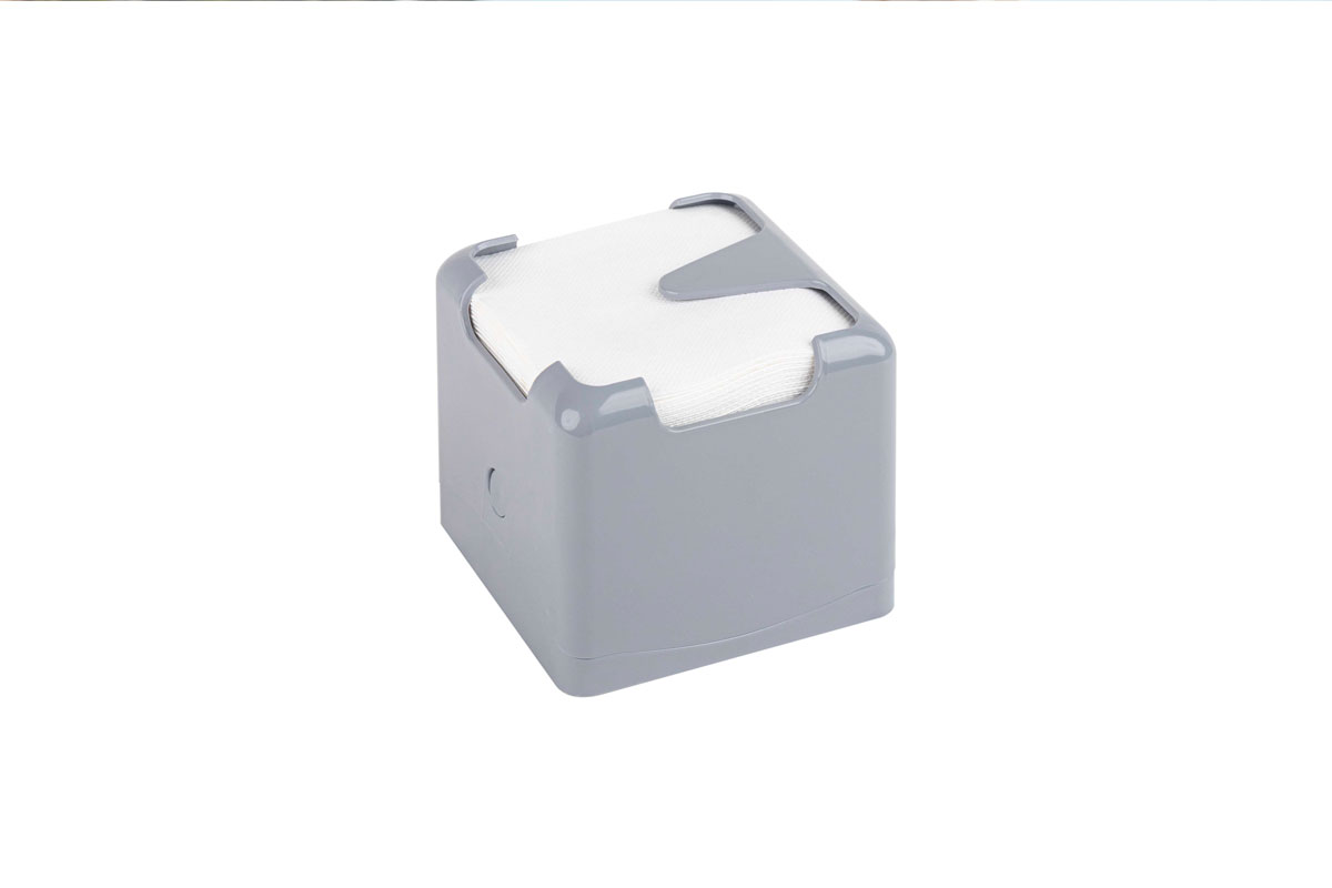 Servilletero WINDLOCK 20x20cm Gris, 12uds.