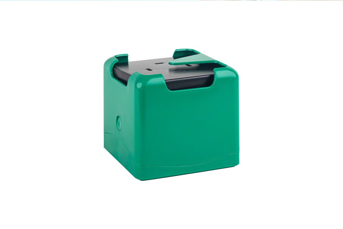 Servilletero WINDLOCK 20x20cm Verde, 12uds.
