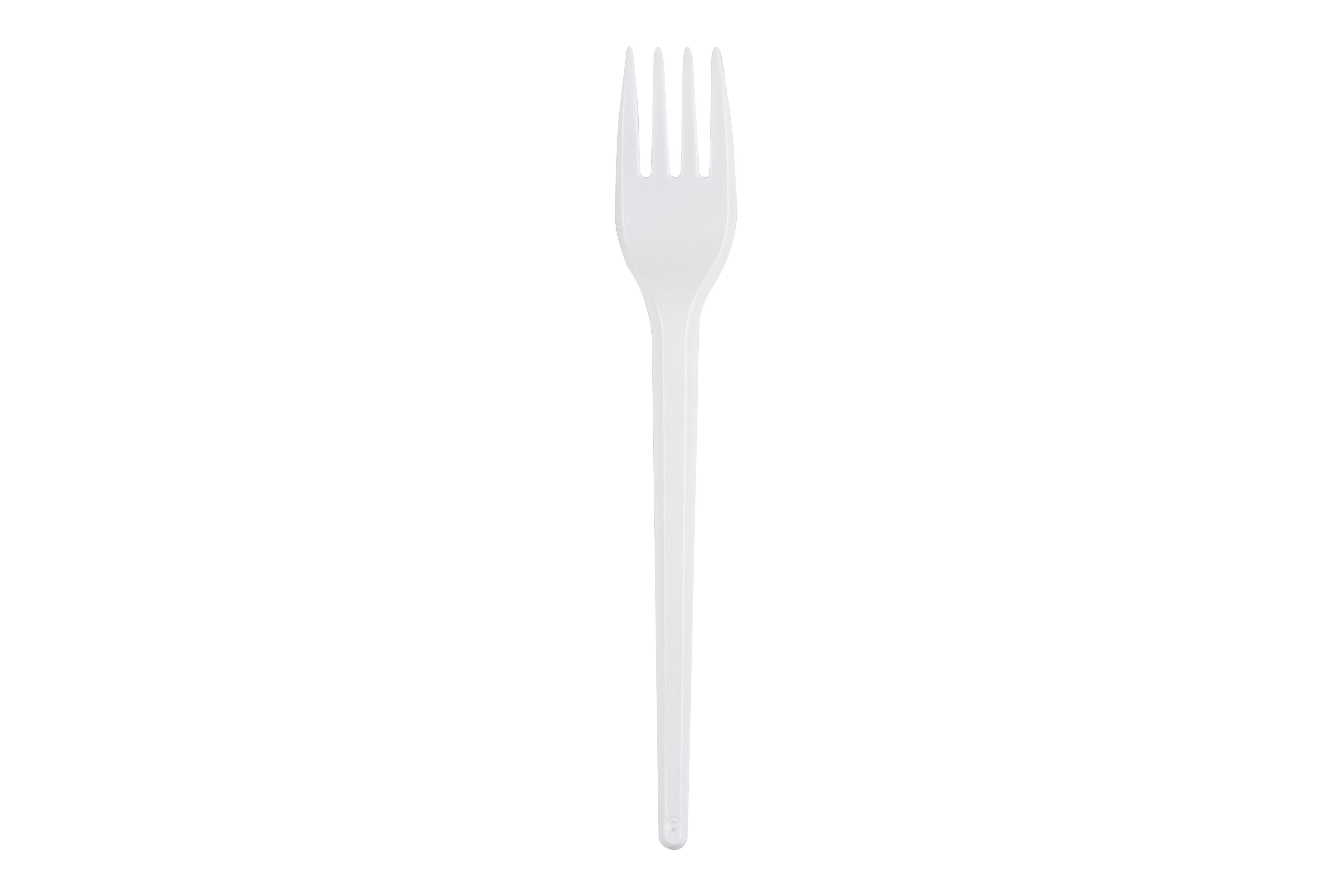 Tenedor Reutilizable PS, 100uds x 20pq