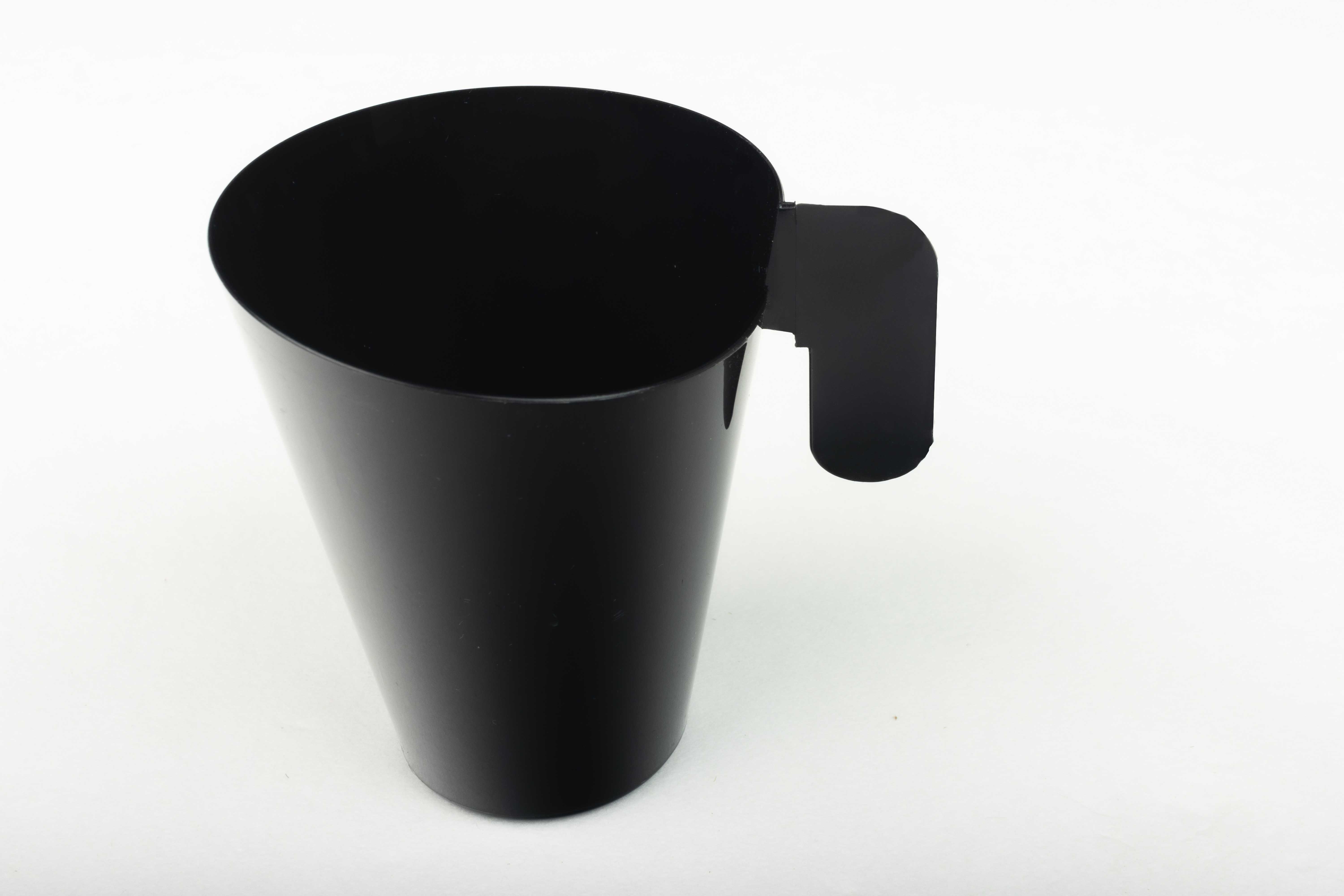 Taza Cappuccino PS Negro, 12uds