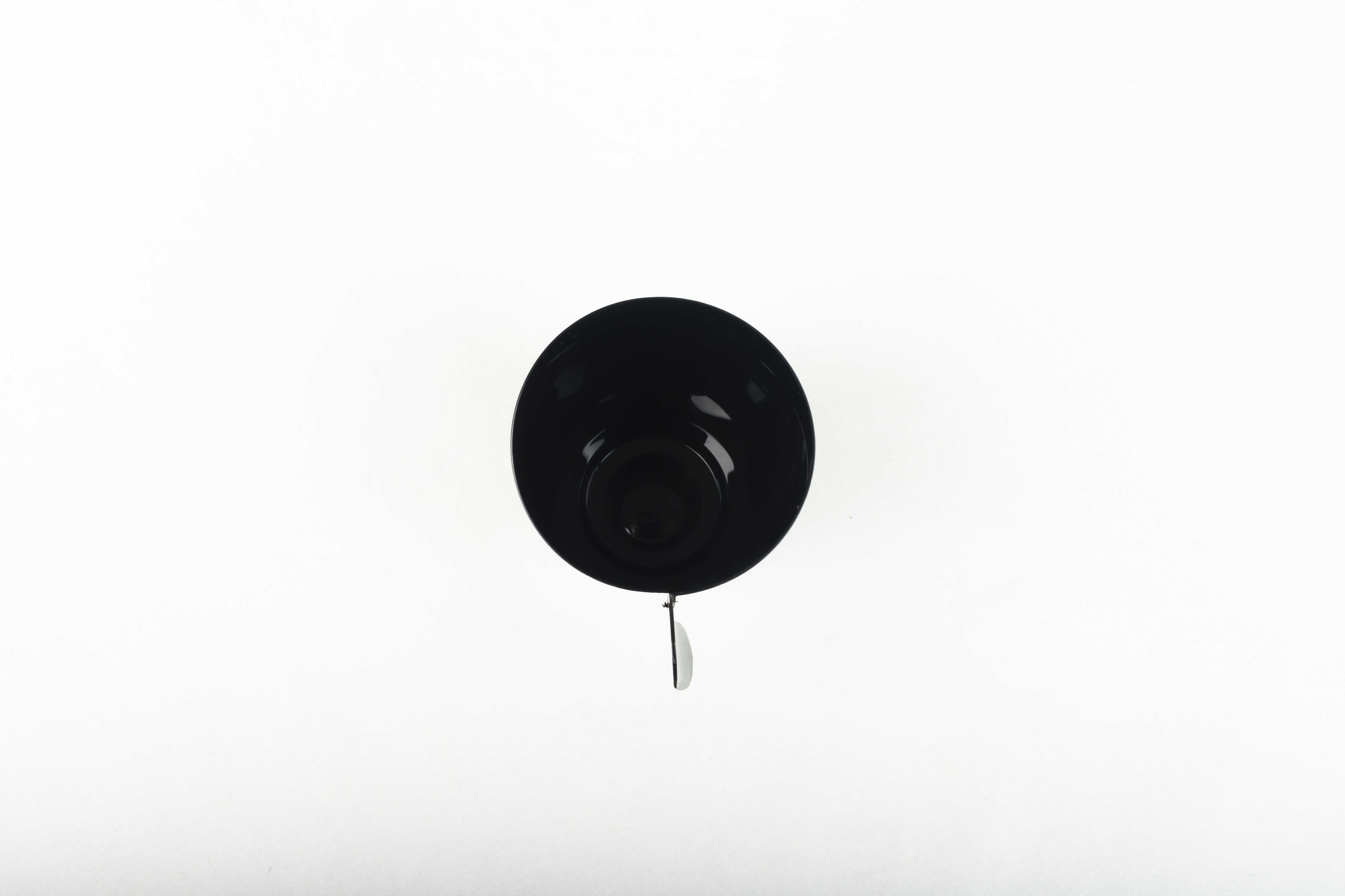 Taza Cappuccino PS Negro, 12uds