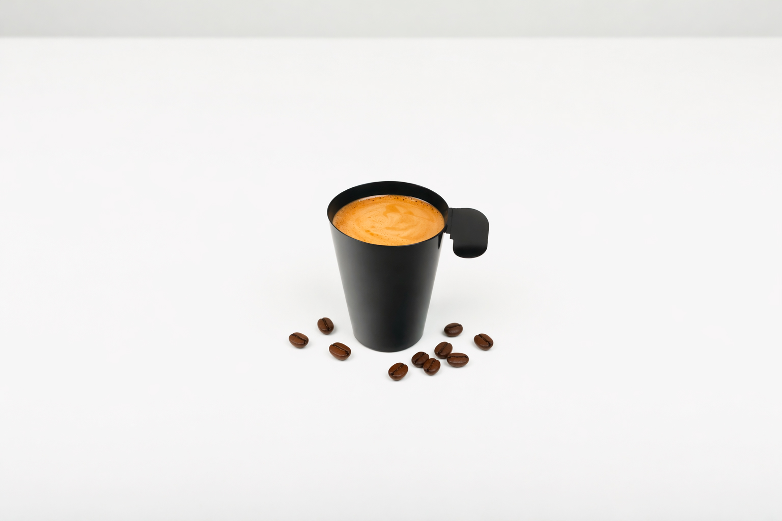 Taza Espresso PS Negro, 12uds