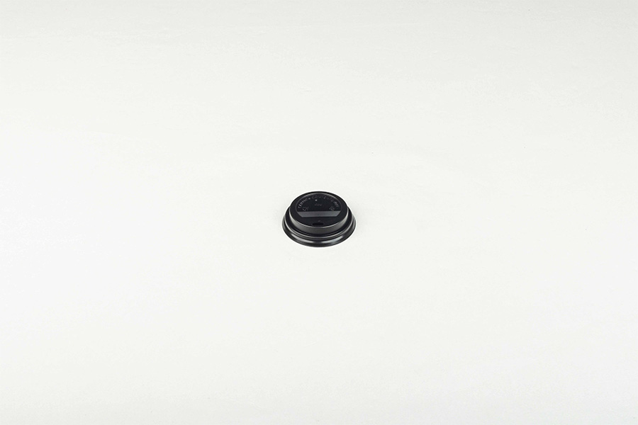 Tapa Vaso Papel 120cc 4oz Negro, 50uds x 20pq