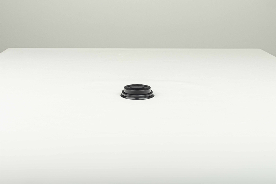 Tapa Vaso Papel 120cc 4oz Negro, 50uds x 20pq