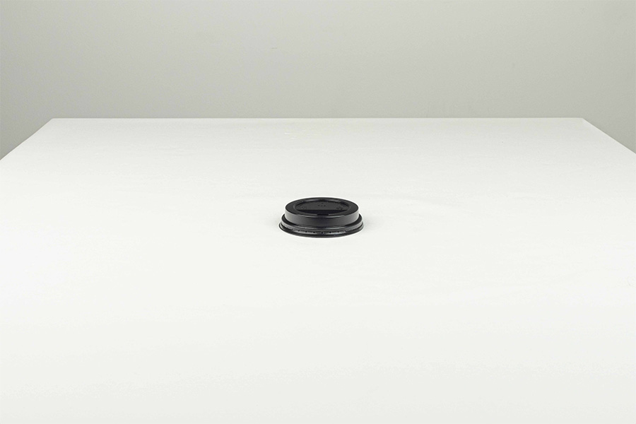 Tapa Vaso Papel 240cc 8oz Negro, 50uds x 20pq