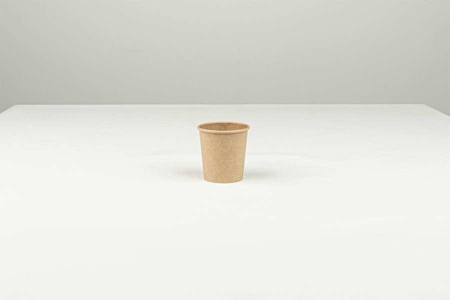 Vaso Papel Kraft 120cc 4oz, 50uds x 20pq