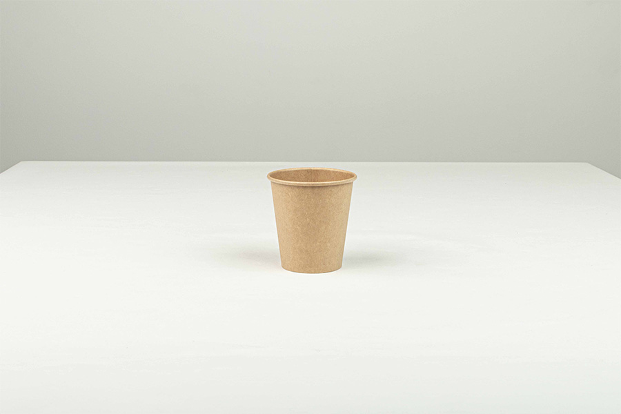 Vaso Papel Kraft 200cc 7oz, 50uds x 20pq