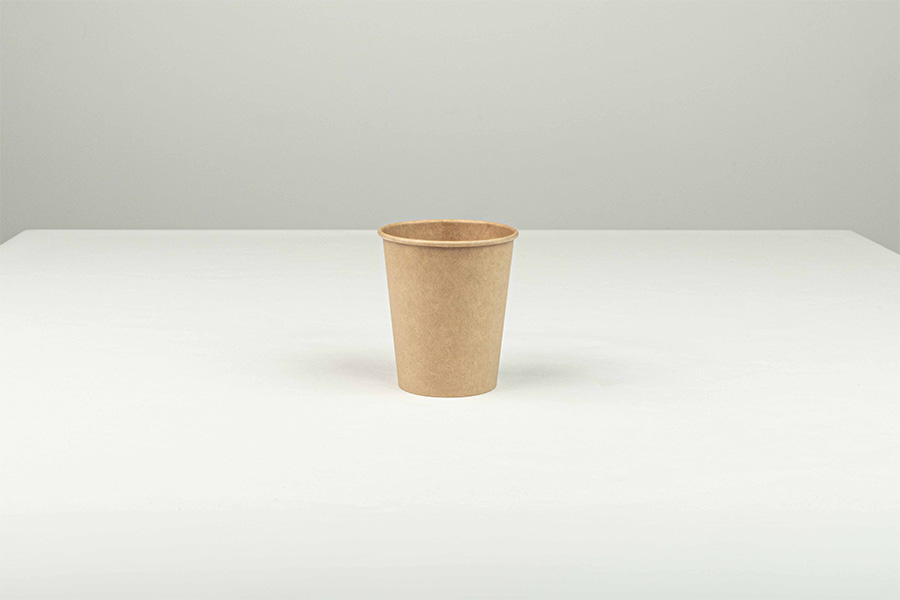 Vaso Papel Kraft 240cc 8oz, 50uds x 20pq