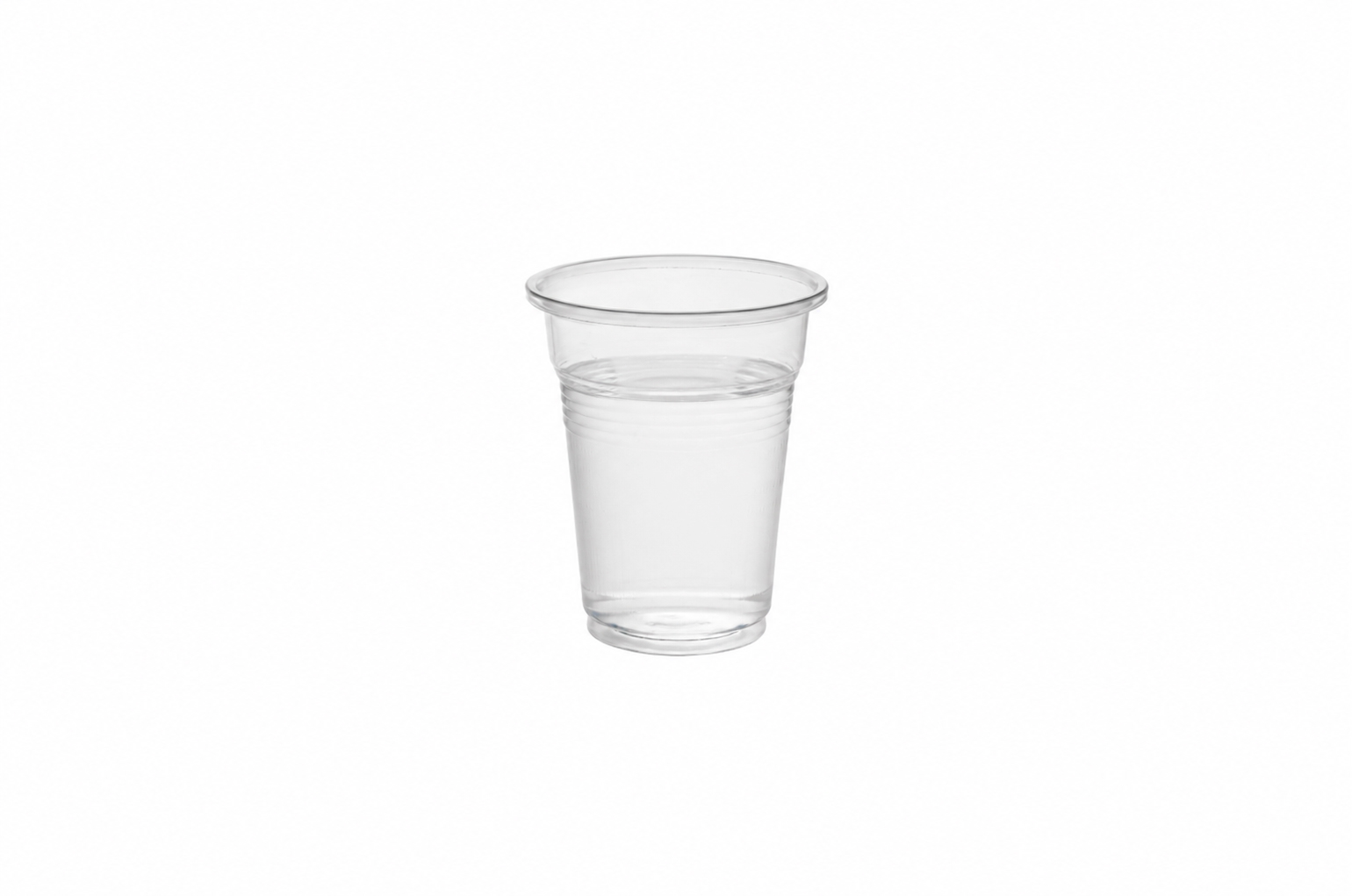 Vaso Reutilizable PP 100cc Transparente, 100uds x 48pq