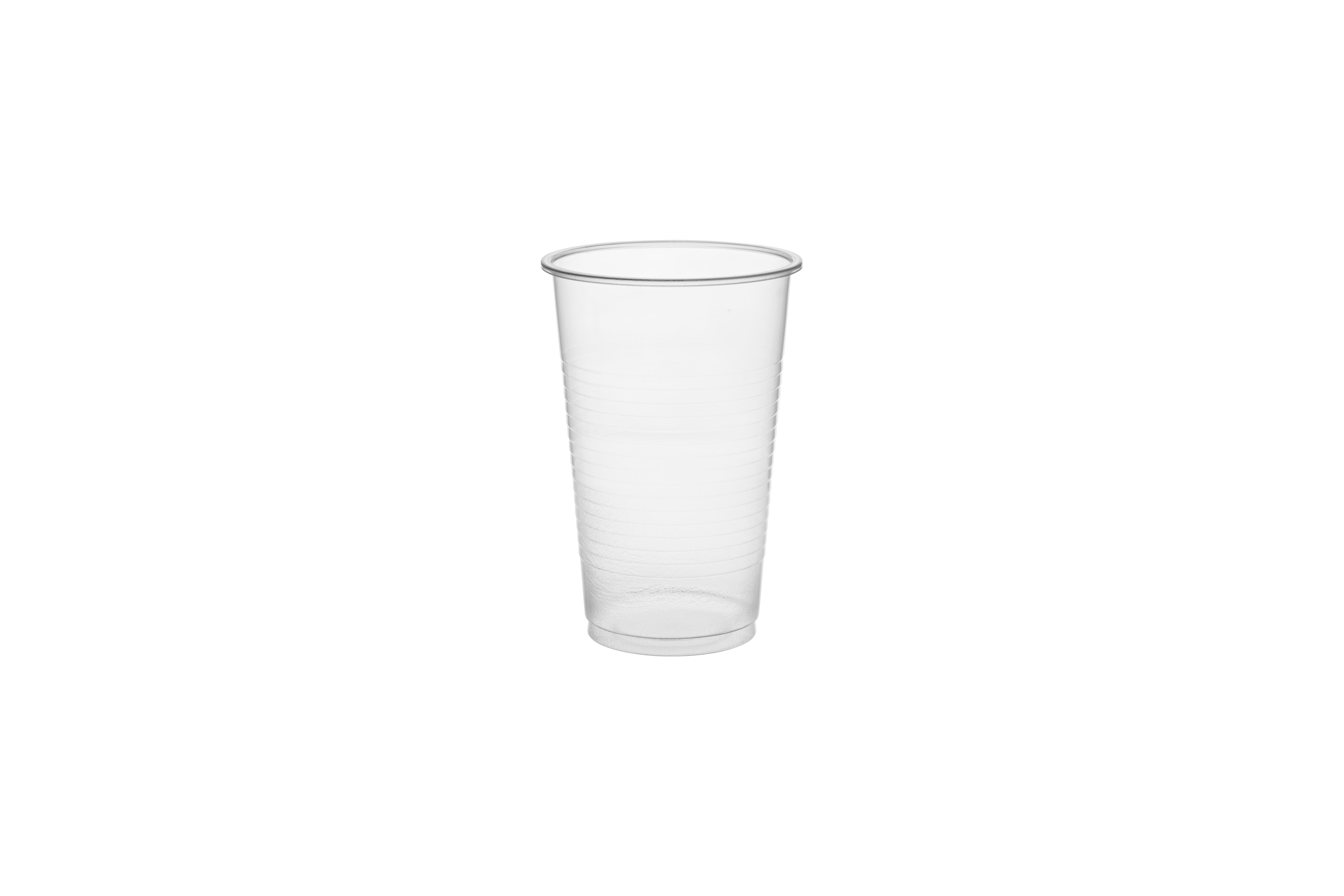 Vaso Reutilizable PP 300cc Transparente, 50uds x 50pq