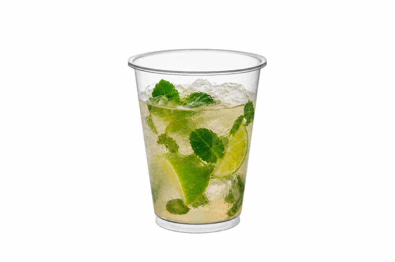 Vaso Reutilizable PP Eco Sidra 470cc, 25uds x 16pq