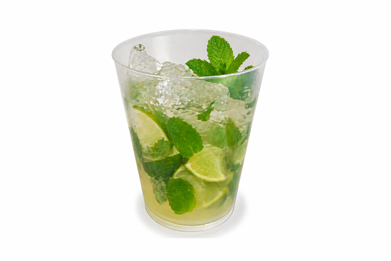 Vaso Cocktail PP 480cc Transparente, 450uds
